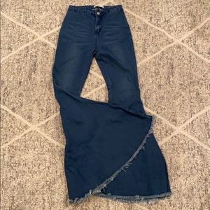 Bell bottom flare pants